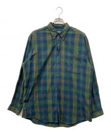 WOOLRICH（ウールリッチ）の古着「チェックシャツ」｜ネイビー×グリーン