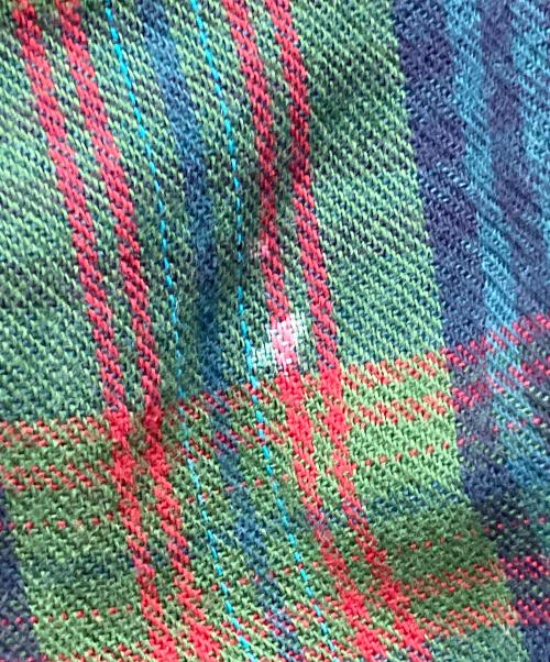 WOOLRICH（ウールリッチ）WOOLRICH (ウールリッチ) チェックシャツ ネイビー×グリーン サイズ:Lの古着・服飾アイテム
