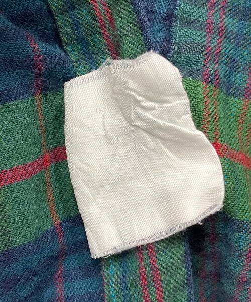 WOOLRICH（ウールリッチ）WOOLRICH (ウールリッチ) チェックシャツ ネイビー×グリーン サイズ:Lの古着・服飾アイテム