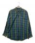 WOOLRICH（ウールリッチ）の古着「チェックシャツ」｜ネイビー×グリーン