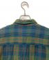 中古・古着 WOOLRICH (ウールリッチ) チェックシャツ ネイビー×グリーン サイズ:L：5000円