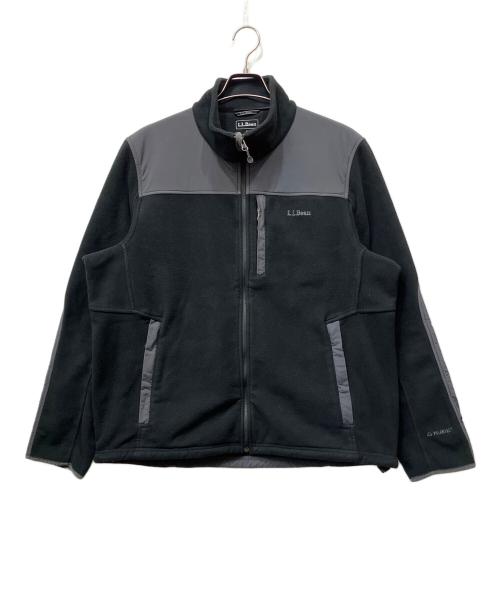 L.L.Bean（エルエルビーン）L.L.Bean (エルエルビーン) フリースジャケット ブラック サイズ:Lの古着・服飾アイテム