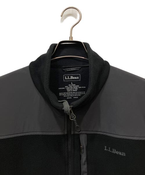 L.L.Bean（エルエルビーン）L.L.Bean (エルエルビーン) フリースジャケット ブラック サイズ:Lの古着・服飾アイテム