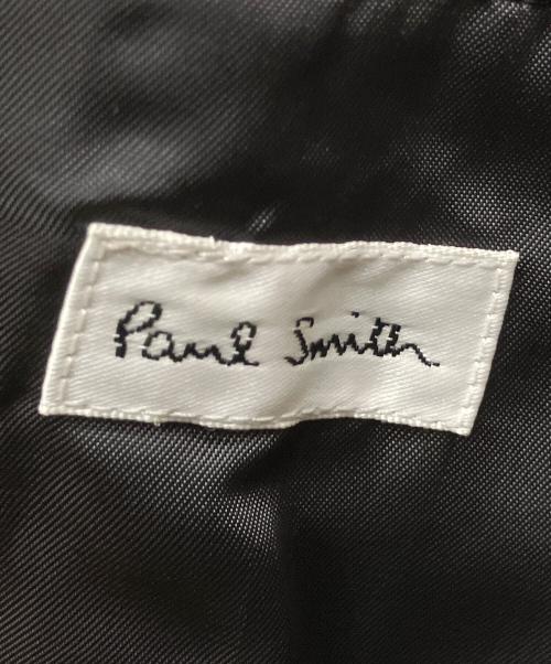 PAUL SMITH（ポールスミス）PAUL SMITH (ポールスミス) 切替レザージャケット ブラック サイズ:Mの古着・服飾アイテム