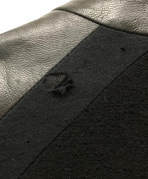 PAUL SMITH（ポールスミス）PAUL SMITH (ポールスミス) 切替レザージャケット ブラック サイズ:Mの古着・服飾アイテム