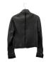 COLLECTION PRIVEE? (コレクション プリベー) レザージャケット ブラック サイズ:46：6000円