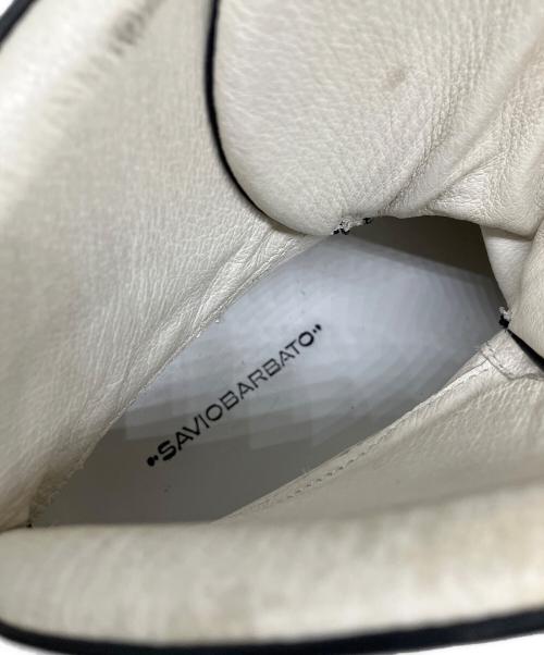 SAVIOBARBATO（サヴィオバルバト）SAVIOBARBATO (サヴィオバルバト) ハイカットスニーカー ブラック サイズ:43の古着・服飾アイテム