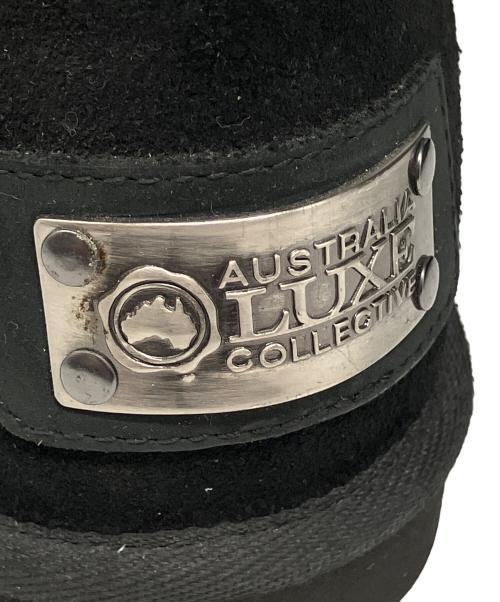 Australia Luxe Collective（オーストラリア ラックス コレクティブ）AUSTRALIA LUXE COLLECTIVE (オーストラリア ラックス コレクティブ) ムートンブーツ ブラック サイズ:USA8の古着・服飾アイテム