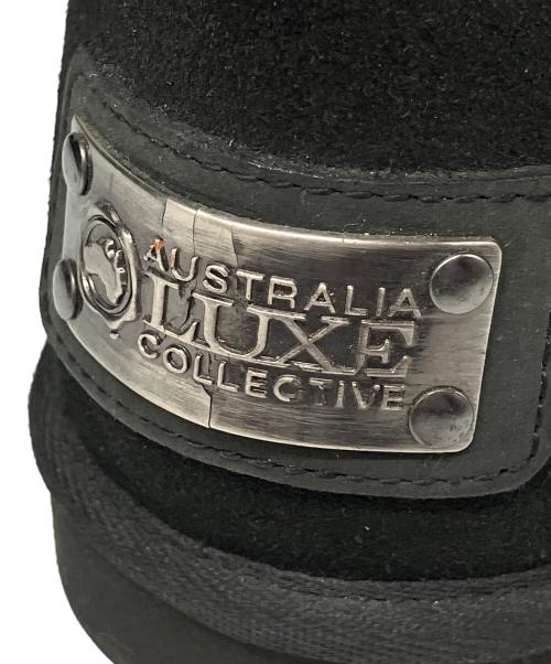 Australia Luxe Collective（オーストラリア ラックス コレクティブ）AUSTRALIA LUXE COLLECTIVE (オーストラリア ラックス コレクティブ) ムートンブーツ ブラック サイズ:USA8の古着・服飾アイテム