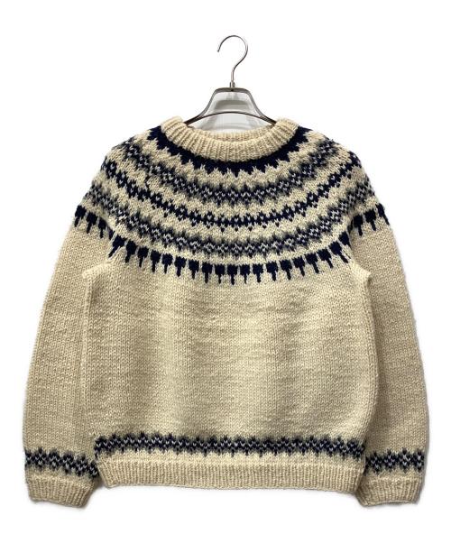 CANADIAN SWEATER（カナディアンセーター）CANADIAN SWEATER (カナディアンセーター) 厚手ニット アイボリー サイズ:不明の古着・服飾アイテム
