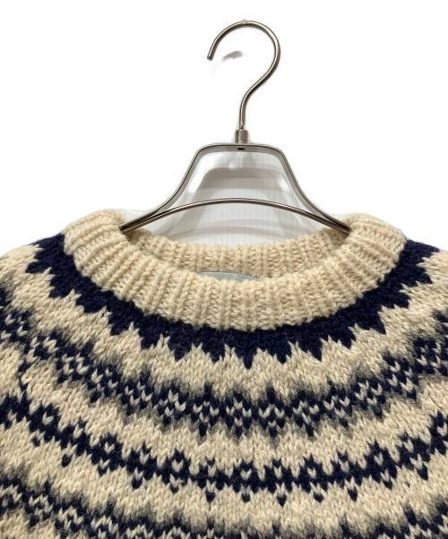 CANADIAN SWEATER（カナディアンセーター）CANADIAN SWEATER (カナディアンセーター) 厚手ニット アイボリー サイズ:不明の古着・服飾アイテム