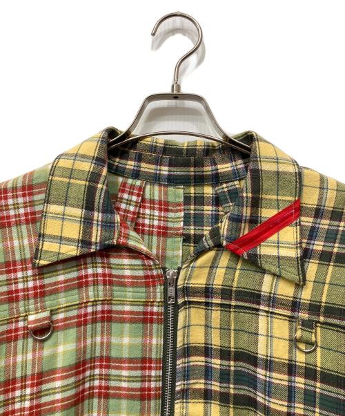 PHINGERIN（フィンガリン）PHINGERIN (フィンガリン) ジップジャケット グリーン サイズ:Mの古着・服飾アイテム