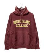 Champion REVERSE WEAVEチャンピオン リバース ウィーブ）の古着「プルオーバーパーカー」｜ブラウン
