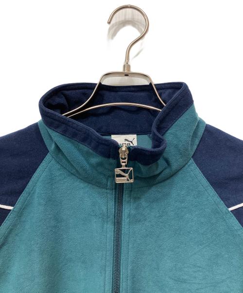 PUMA（プーマ）PUMA (プーマ) フリースジャケット グリーン サイズ:Mの古着・服飾アイテム