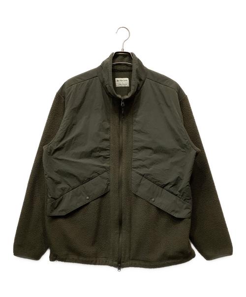 Snow peak（スノーピーク）Snow peak (スノーピーク) Hybrid Fleece Jacket オリーブ サイズ:XLの古着・服飾アイテム
