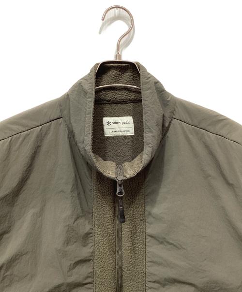 Snow peak（スノーピーク）Snow peak (スノーピーク) Hybrid Fleece Jacket オリーブ サイズ:XLの古着・服飾アイテム