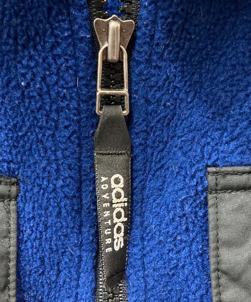 adidas ADVENTURE（アディダス アドベンチャー）adidas ADVENTURE (アディダス アドベンチャー) フリースジャケット ブルー×ブラック サイズ:98-6の古着・服飾アイテム