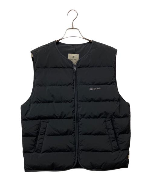 Snow peak（スノーピーク）snow peak (スノーピーク) 中綿ベスト ブラック サイズ:XLの古着・服飾アイテム