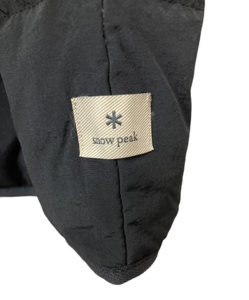 Snow peak（スノーピーク）snow peak (スノーピーク) 中綿ベスト ブラック サイズ:XLの古着・服飾アイテム