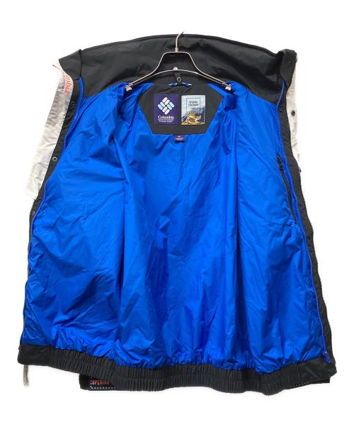 Columbia（コロンビア）Columbia (コロンビア) ナイロンジャケット ブラック×ブルー サイズ:S/Pの古着・服飾アイテム