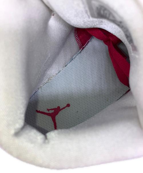 NIKE（ナイキ）NIKE (ナイキ) WMNS AIR JORDAN 1 MID レッド×ホワイト サイズ:US10.5の古着・服飾アイテム