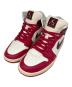 NIKE（ナイキ）の古着「WMNS AIR JORDAN 1 MID」｜レッド×ホワイト