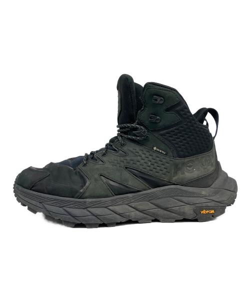 HOKAONEONE（ホカオネオネ）HOKAONEONE (ホカオネオネ) ハイカットスニーカー ブラック サイズ:US9.5Dの古着・服飾アイテム