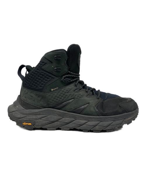 HOKAONEONE（ホカオネオネ）HOKAONEONE (ホカオネオネ) ハイカットスニーカー ブラック サイズ:US9.5Dの古着・服飾アイテム