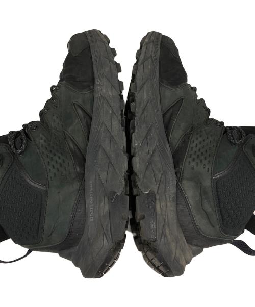 HOKAONEONE（ホカオネオネ）HOKAONEONE (ホカオネオネ) ハイカットスニーカー ブラック サイズ:US9.5Dの古着・服飾アイテム