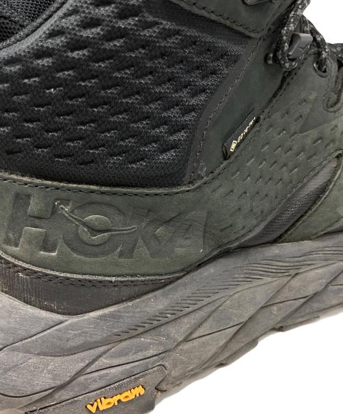 HOKAONEONE（ホカオネオネ）HOKAONEONE (ホカオネオネ) ハイカットスニーカー ブラック サイズ:US9.5Dの古着・服飾アイテム
