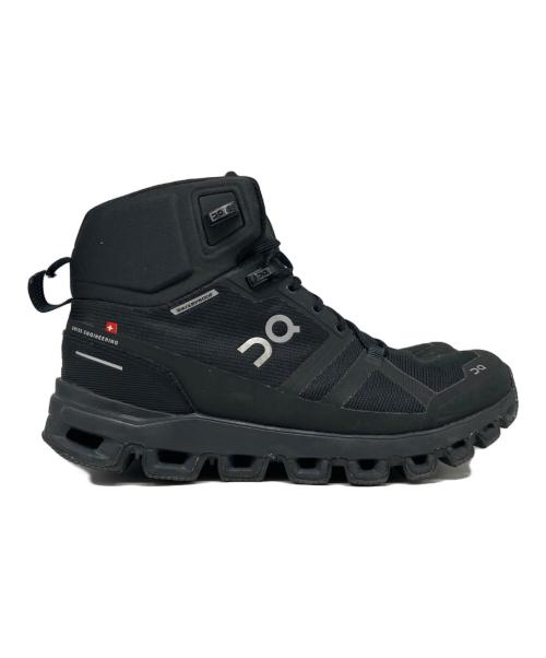 on（オン）on (オン) cloudrock waterproof ブラック サイズ:US W7.5の古着・服飾アイテム