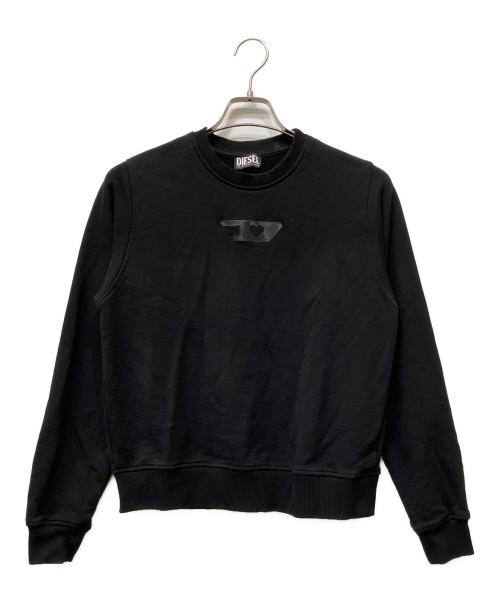 DIESEL（ディーゼル）DIESEL (ディーゼル) スウェット ブラック サイズ:Mの古着・服飾アイテム