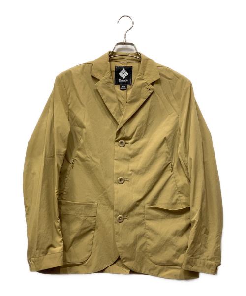 Columbia（コロンビア）Columbia (コロンビア) テーラードジャケット ベージュ サイズ:Mの古着・服飾アイテム