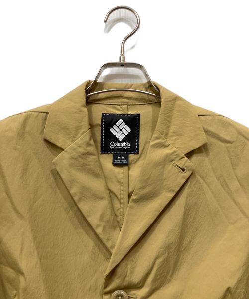 Columbia（コロンビア）Columbia (コロンビア) テーラードジャケット ベージュ サイズ:Mの古着・服飾アイテム
