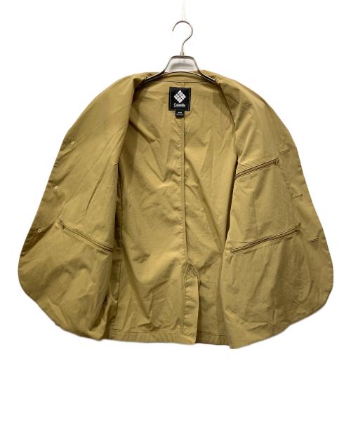 Columbia（コロンビア）Columbia (コロンビア) テーラードジャケット ベージュ サイズ:Mの古着・服飾アイテム
