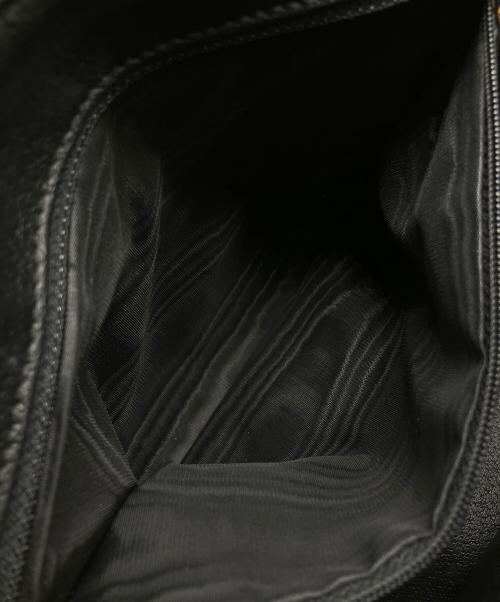 CELINE（セリーヌ）CELINE (セリーヌ) ミニボストンバッグ マカダム柄 ブラウン×ブラックの古着・服飾アイテム