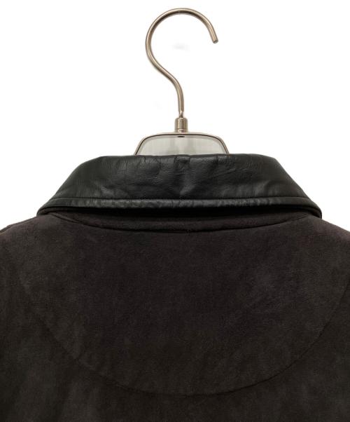 SEAN JOHN（ショーンジョン）SEAN JOHN (ショーンジョン) フェイクスウェードジャケット ブラック サイズ:XXLの古着・服飾アイテム
