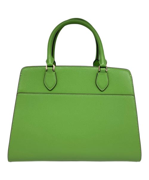 Kate Spade（ケイトスペード）Kate Spade (ケイトスペード) マディソン ミディアム サッチェル 黄緑の古着・服飾アイテム