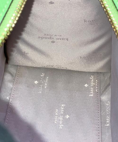 Kate Spade（ケイトスペード）Kate Spade (ケイトスペード) マディソン ミディアム サッチェル 黄緑の古着・服飾アイテム