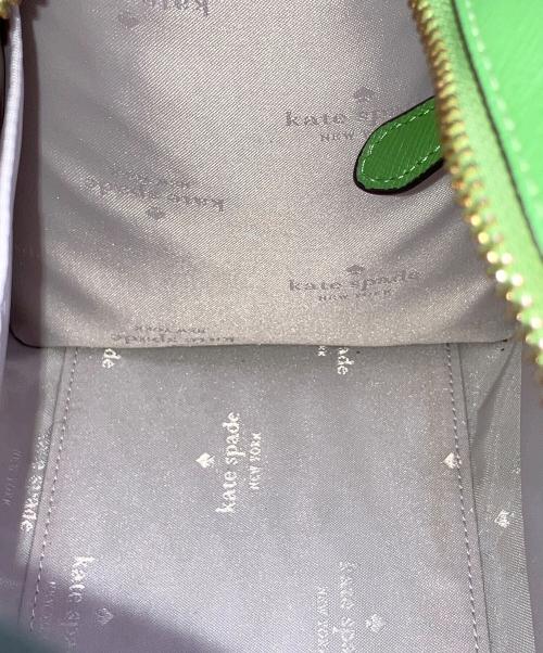 Kate Spade（ケイトスペード）Kate Spade (ケイトスペード) マディソン ミディアム サッチェル 黄緑の古着・服飾アイテム