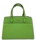 Kate Spade（ケイトスペード）の古着「マディソン ミディアム サッチェル」｜黄緑
