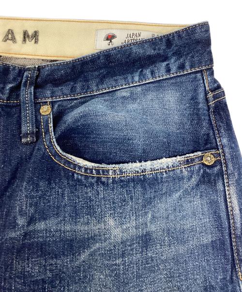 Denham（デンハム）Denham (デンハム) FORGE RELAXED FIT MIJ AKIRA インディゴ サイズ:91cm (W36)の古着・服飾アイテム