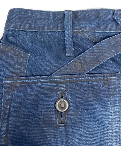 Denham（デンハム）Denham (デンハム) CROSSBACK CARROT FIT MIJTATAMI インディゴ サイズ: 91cm (W36)の古着・服飾アイテム