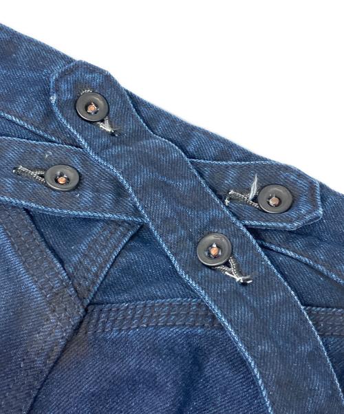 Denham（デンハム）Denham (デンハム) CROSSBACK CARROT FIT MIJTATAMI インディゴ サイズ: 91cm (W36)の古着・服飾アイテム