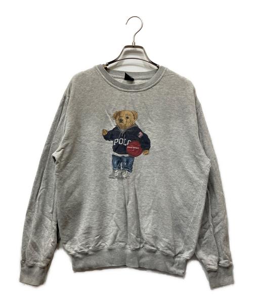 POLO RALPH LAUREN（ポロ・ラルフローレン）POLO RALPH LAUREN (ポロ・ラルフローレン) スウェット グレー サイズ:Lの古着・服飾アイテム