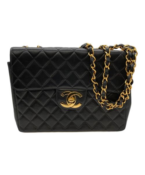 CHANEL（シャネル）CHANEL (シャネル) チェーンショルダーバッグ ブラックの古着・服飾アイテム