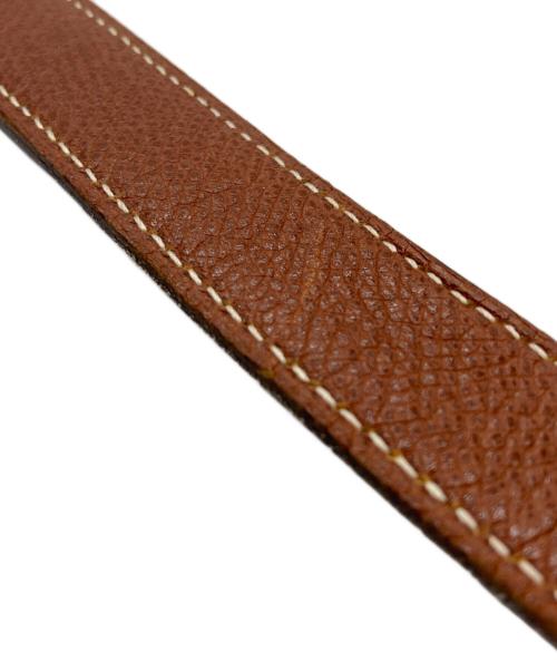HERMES（エルメス）HERMES (エルメス) ミニコンスタンス レザーベルト ブラウンの古着・服飾アイテム