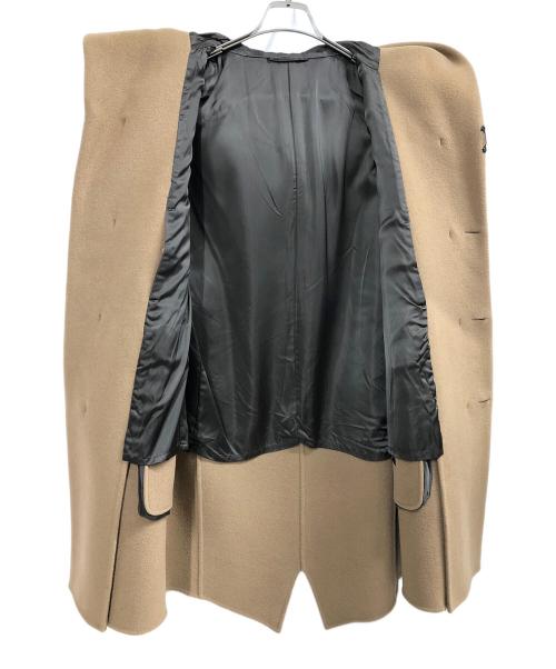 KAZUYUKI KUMAGAI ATTACHMENT（カズユキクマガイ アタッチメント）KAZUYUKI KUMAGAI ATTACHMENT (カズユキクマガイ アタッチメント) カシミヤ混ダブルフェイスビーバー ベージュ サイズ:Mの古着・服飾アイテム