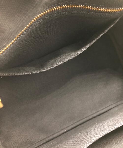 PRADA（プラダ）PRADA (プラダ) カナパ　キャンバストートバッグ　ショルダー付 ブラックの古着・服飾アイテム