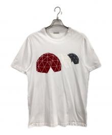 MONCLER（モンクレール）の古着「Tシャツ」｜ホワイト